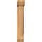 Ekena Millwork Traditional Slat Smooth Bracket w/ Offset Brace, Western Red Cedar, 5 1/2"W x 20"D x 32"H BKT0604X20X32TRA06SWR - alternate 2